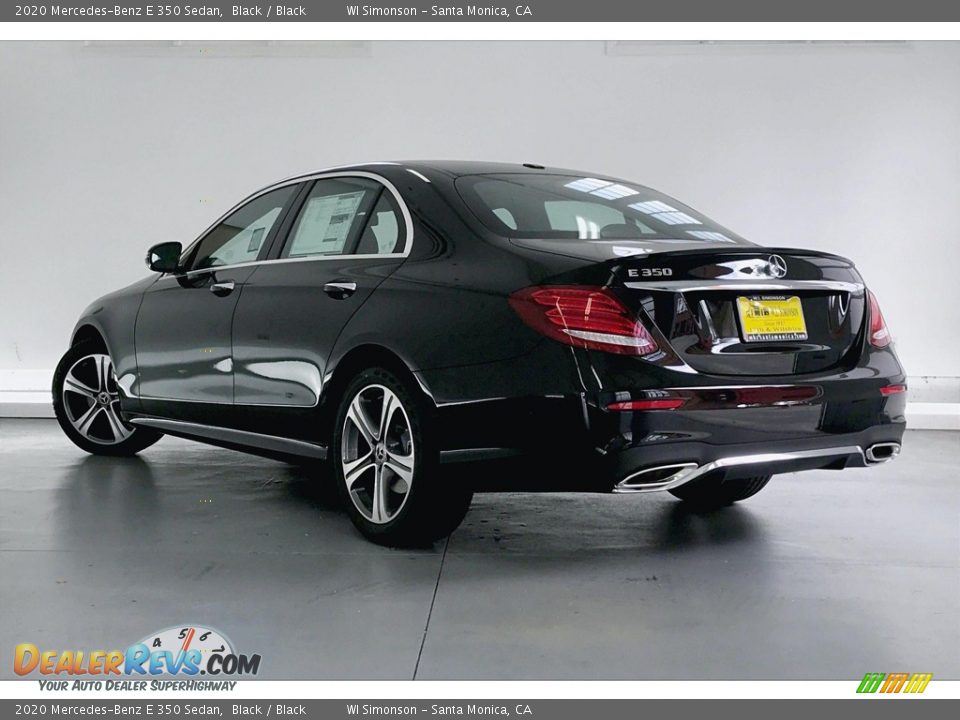 2020 Mercedes-Benz E 350 Sedan Black / Black Photo #2
