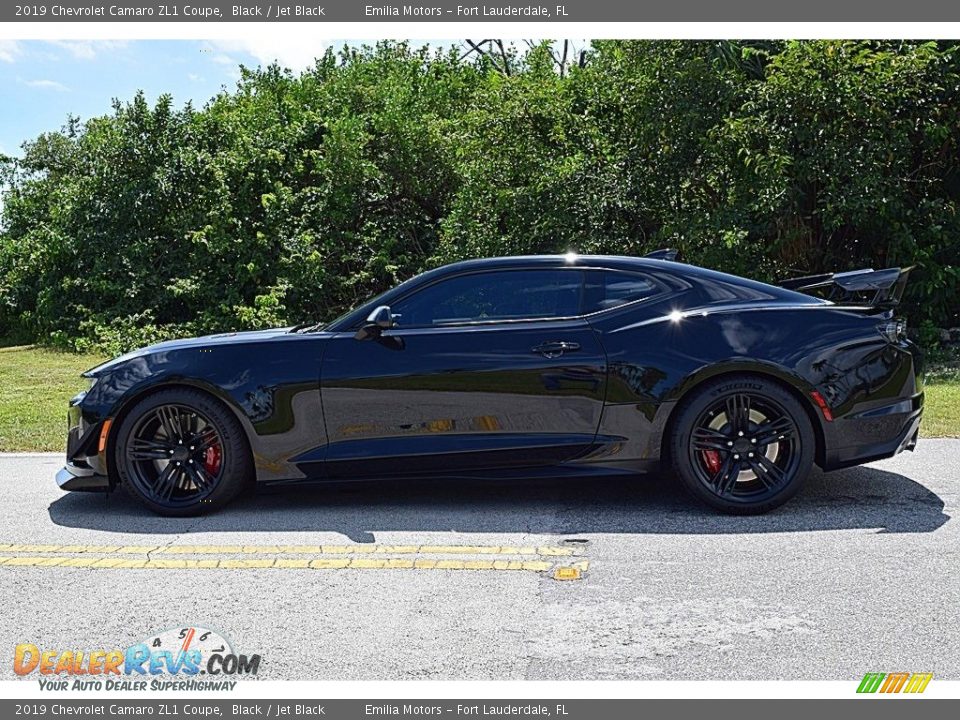 2019 Chevrolet Camaro ZL1 Coupe Black / Jet Black Photo #16