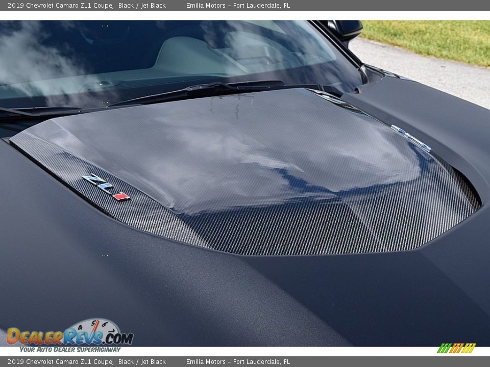 2019 Chevrolet Camaro ZL1 Coupe Black / Jet Black Photo #26