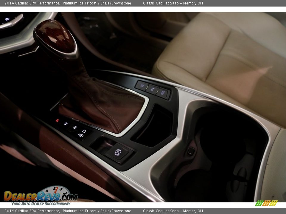 2014 Cadillac SRX Performance Platinum Ice Tricoat / Shale/Brownstone Photo #14