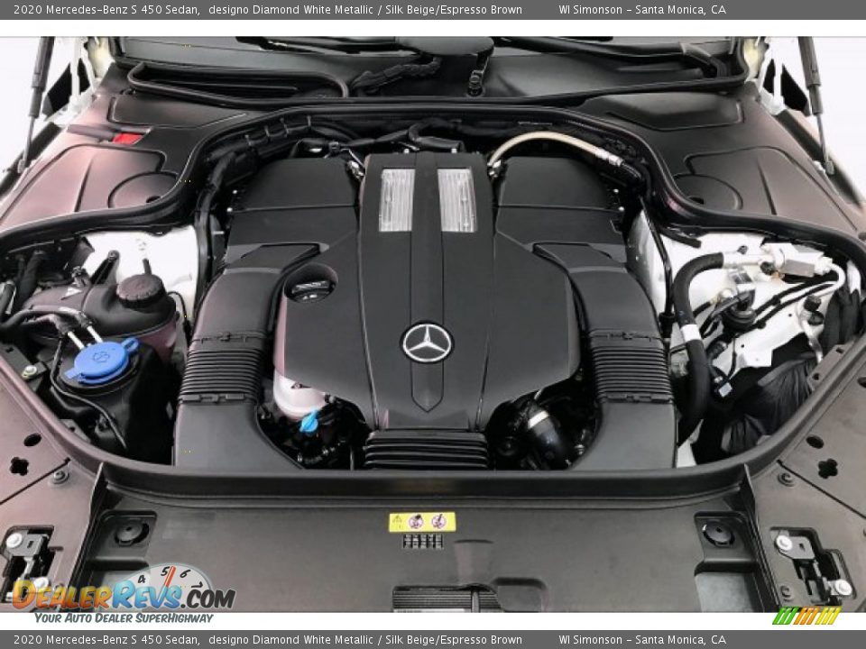 2020 Mercedes-Benz S 450 Sedan 3.0 Liter DI biturbo DOHC 24-Valve VVT V6 Engine Photo #8