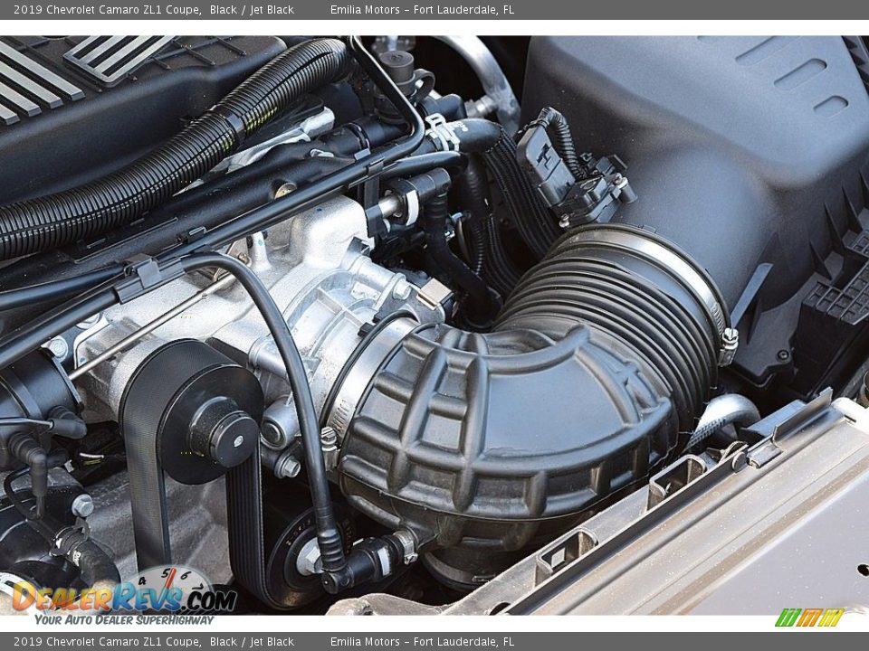 2019 Chevrolet Camaro ZL1 Coupe 6.2 Liter Supercharged DI OHV 16-Valve VVT LT4 V8 Engine Photo #53