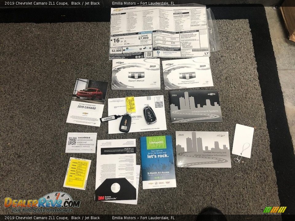 Books/Manuals of 2019 Chevrolet Camaro ZL1 Coupe Photo #69