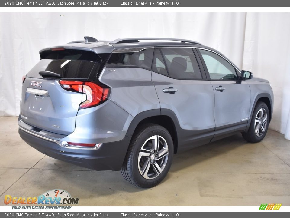 2020 GMC Terrain SLT AWD Satin Steel Metallic / Jet Black Photo #2
