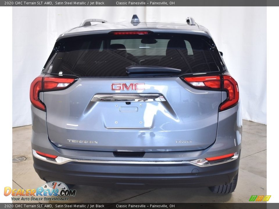 2020 GMC Terrain SLT AWD Satin Steel Metallic / Jet Black Photo #3