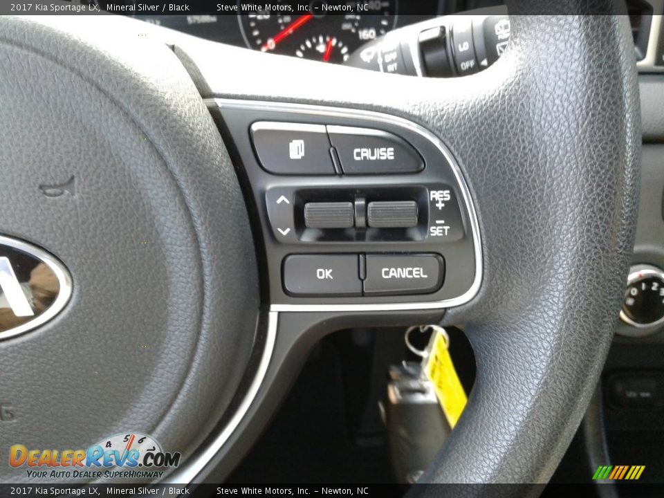 2017 Kia Sportage LX Mineral Silver / Black Photo #17