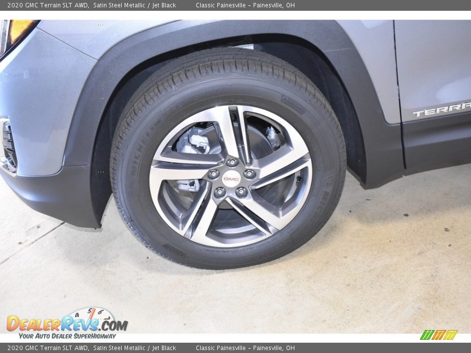 2020 GMC Terrain SLT AWD Satin Steel Metallic / Jet Black Photo #5