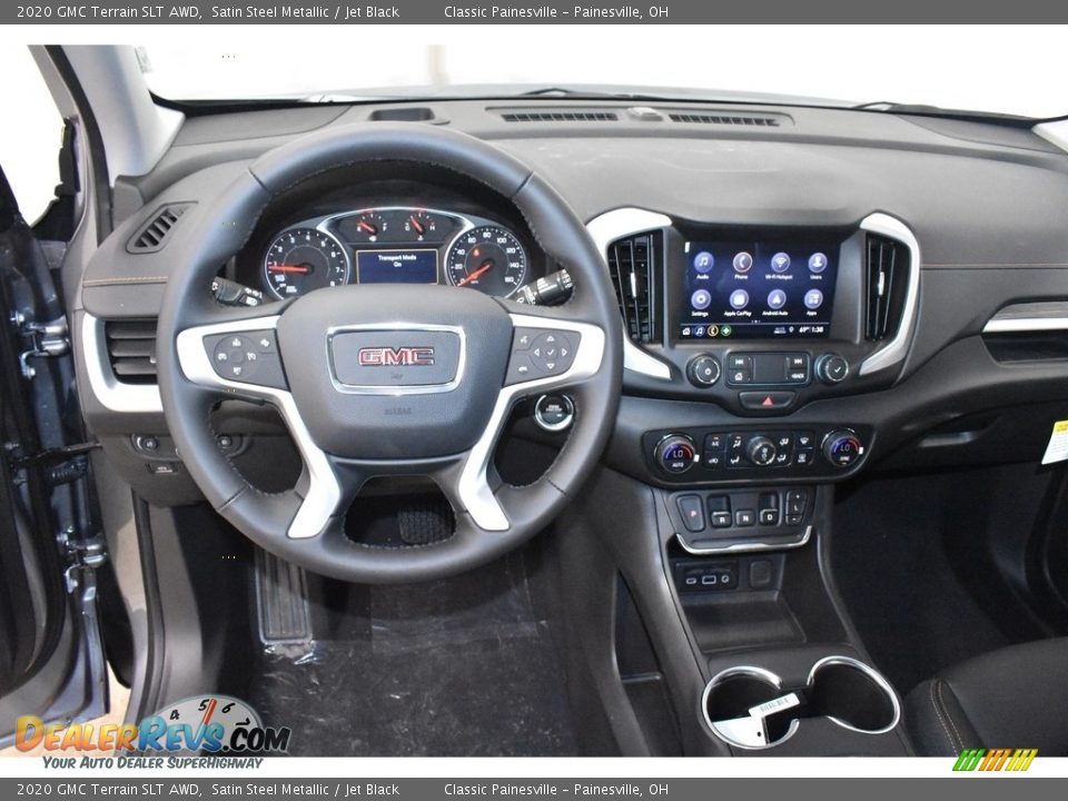 2020 GMC Terrain SLT AWD Satin Steel Metallic / Jet Black Photo #8
