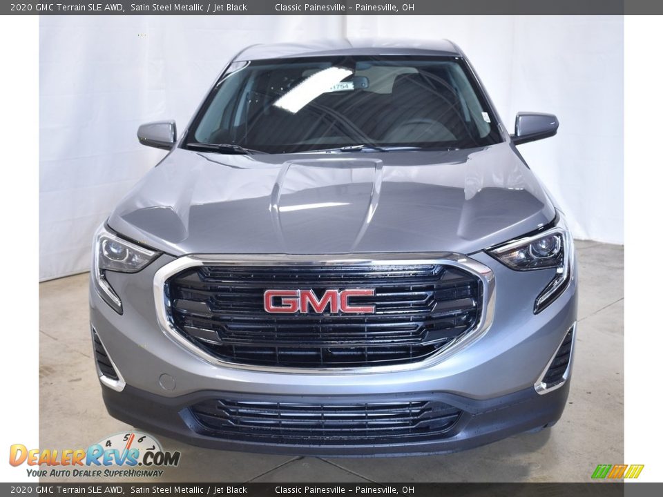 2020 GMC Terrain SLE AWD Satin Steel Metallic / Jet Black Photo #4