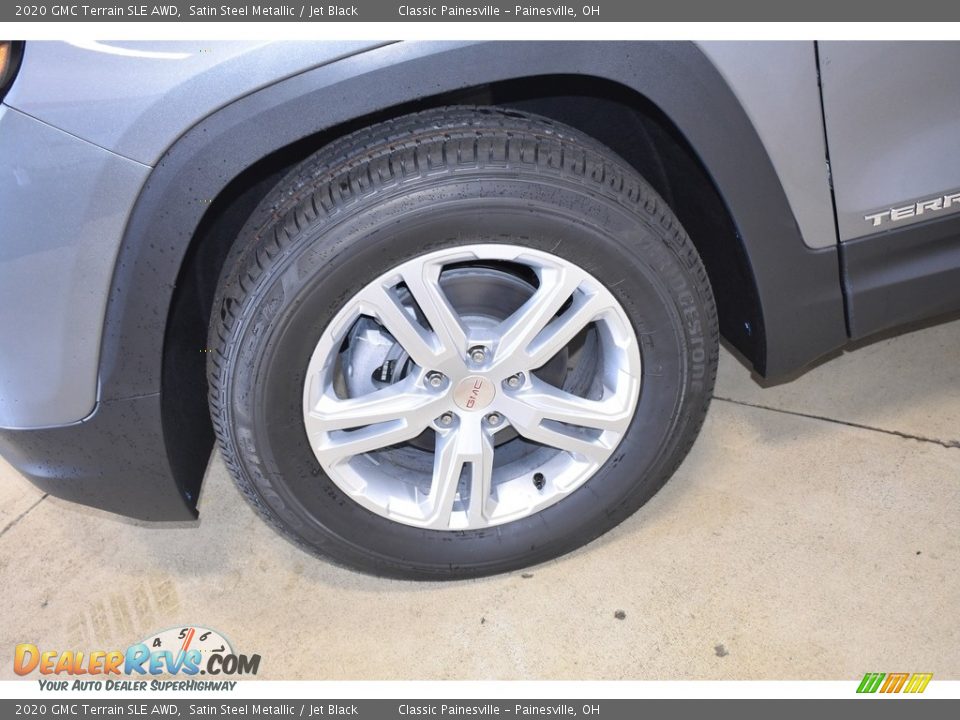 2020 GMC Terrain SLE AWD Satin Steel Metallic / Jet Black Photo #5