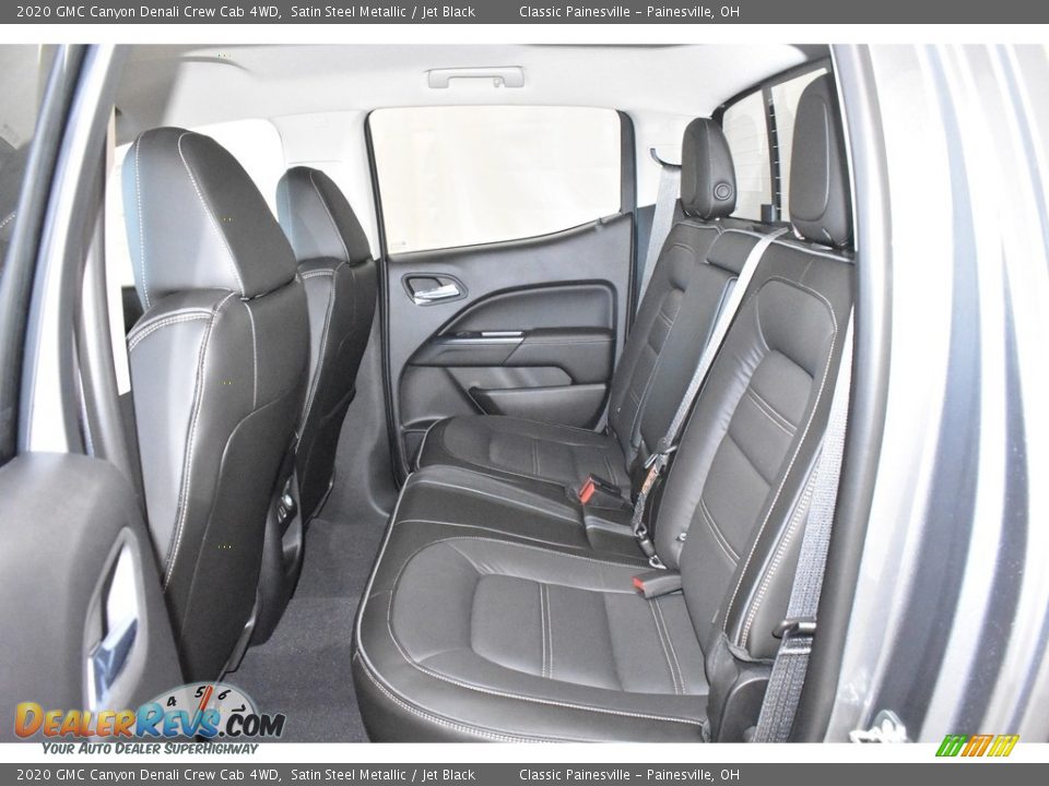 Rear Seat of 2020 GMC Canyon Denali Crew Cab 4WD Photo #7