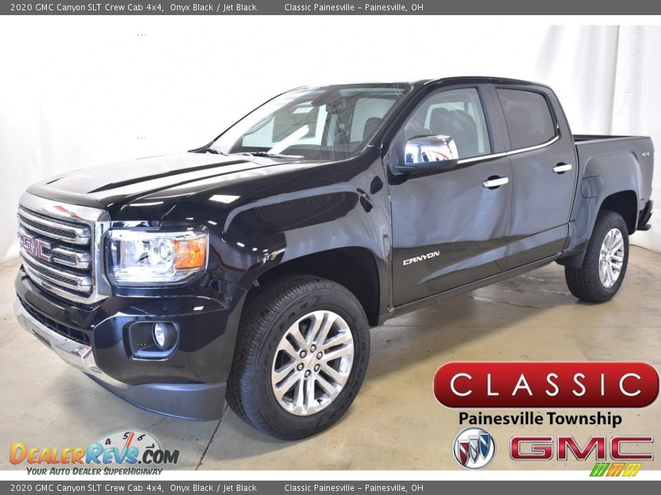 2020 GMC Canyon SLT Crew Cab 4x4 Onyx Black / Jet Black Photo #1