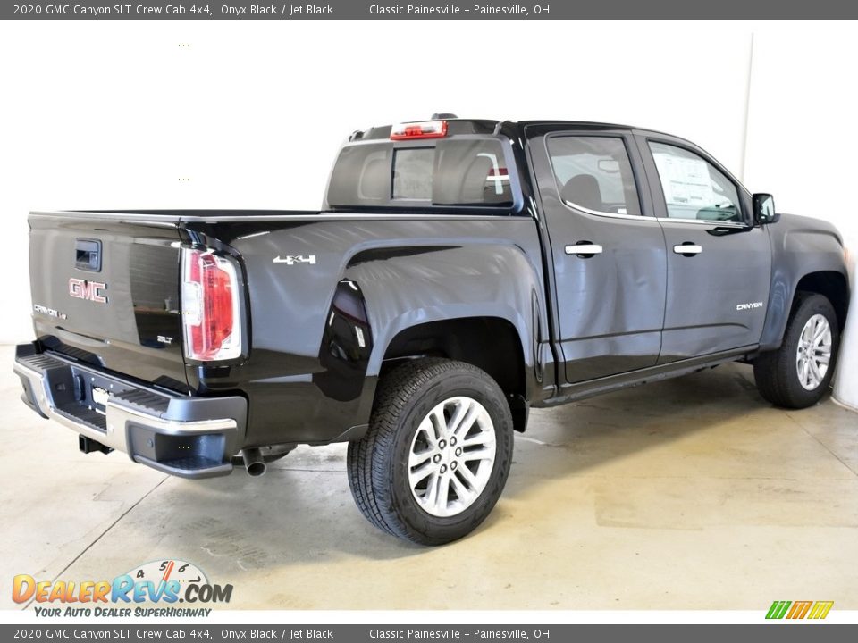 Onyx Black 2020 GMC Canyon SLT Crew Cab 4x4 Photo #2