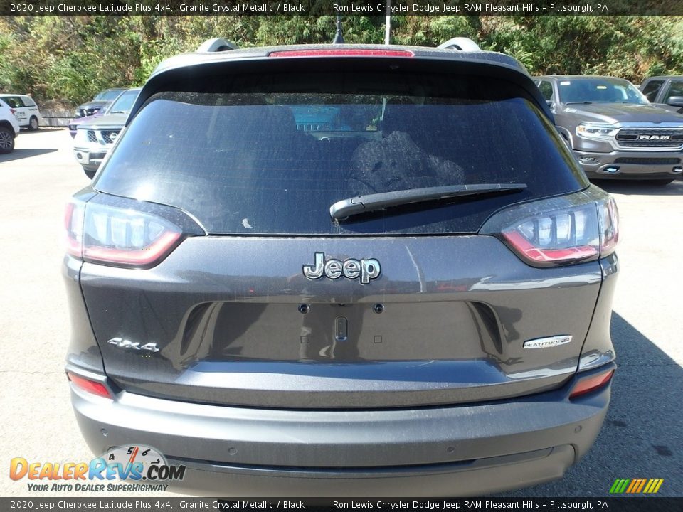 2020 Jeep Cherokee Latitude Plus 4x4 Granite Crystal Metallic / Black Photo #4