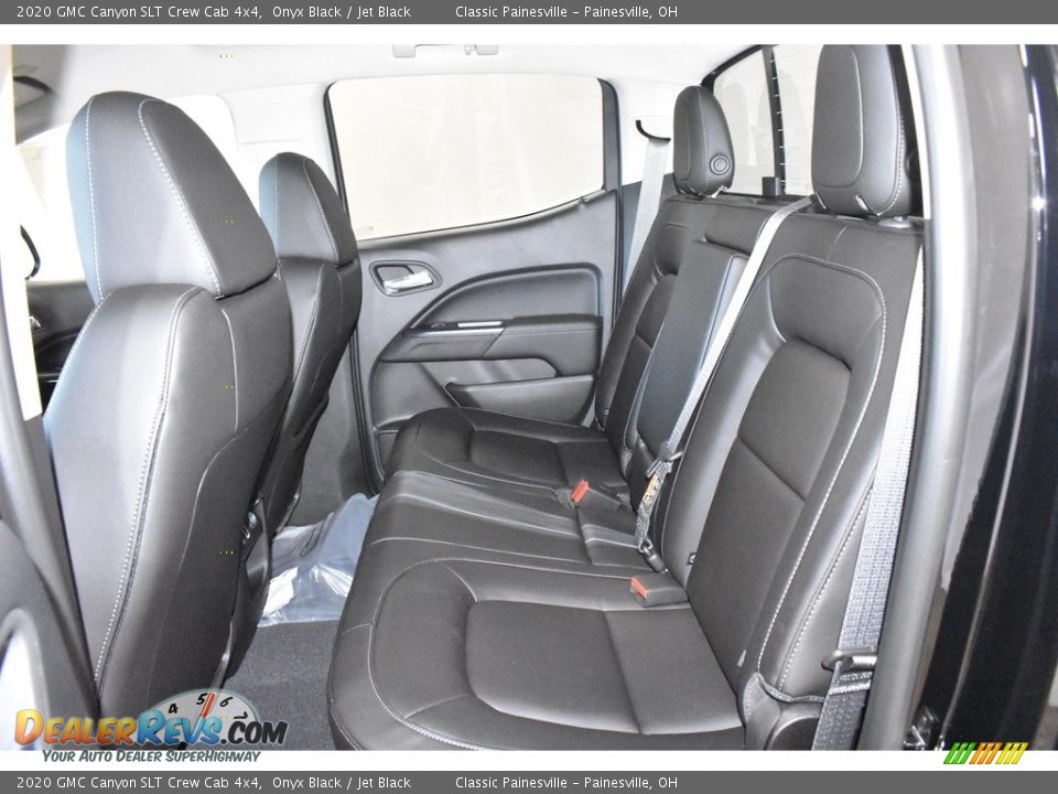 Rear Seat of 2020 GMC Canyon SLT Crew Cab 4x4 Photo #7