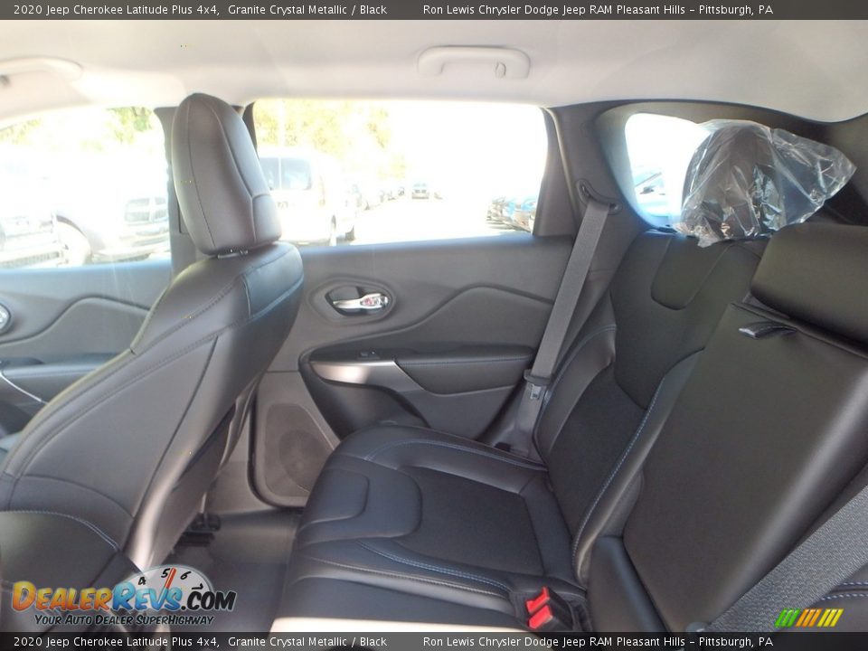 2020 Jeep Cherokee Latitude Plus 4x4 Granite Crystal Metallic / Black Photo #12