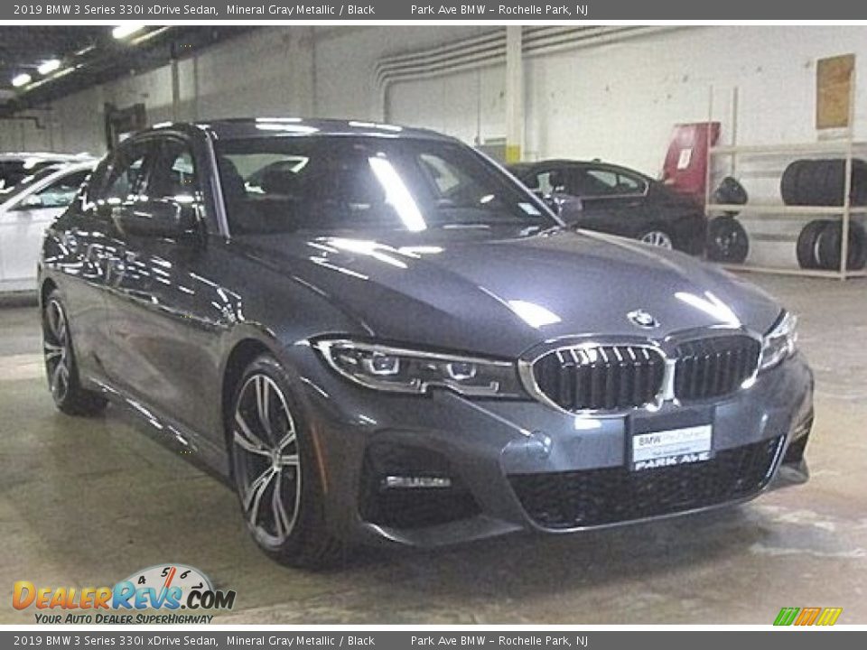 2019 BMW 3 Series 330i xDrive Sedan Mineral Gray Metallic / Black Photo #3