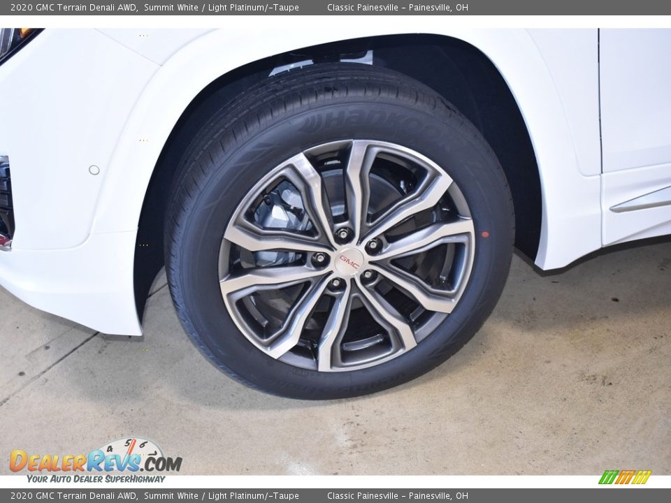 2020 GMC Terrain Denali AWD Summit White / Light Platinum/­Taupe Photo #5