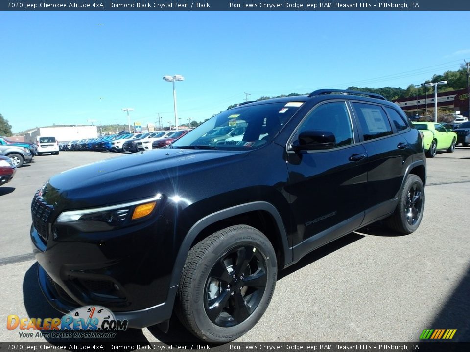 Front 3/4 View of 2020 Jeep Cherokee Altitude 4x4 Photo #1