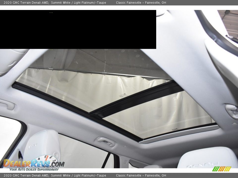 2020 GMC Terrain Denali AWD Summit White / Light Platinum/­Taupe Photo #6