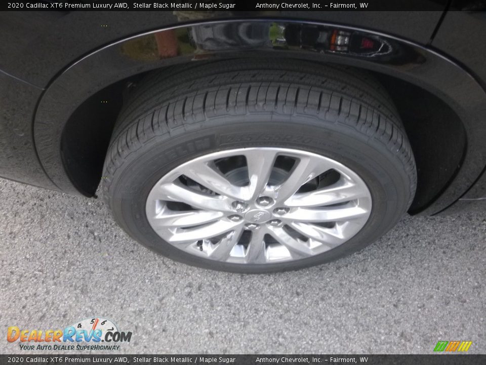 2020 Cadillac XT6 Premium Luxury AWD Stellar Black Metallic / Maple Sugar Photo #7
