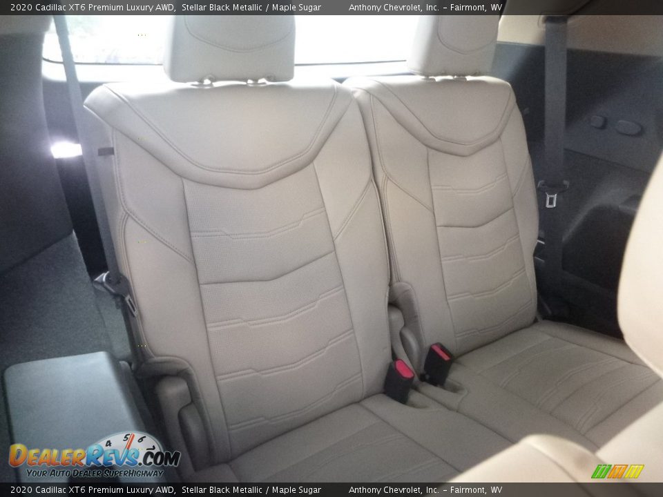 2020 Cadillac XT6 Premium Luxury AWD Stellar Black Metallic / Maple Sugar Photo #9