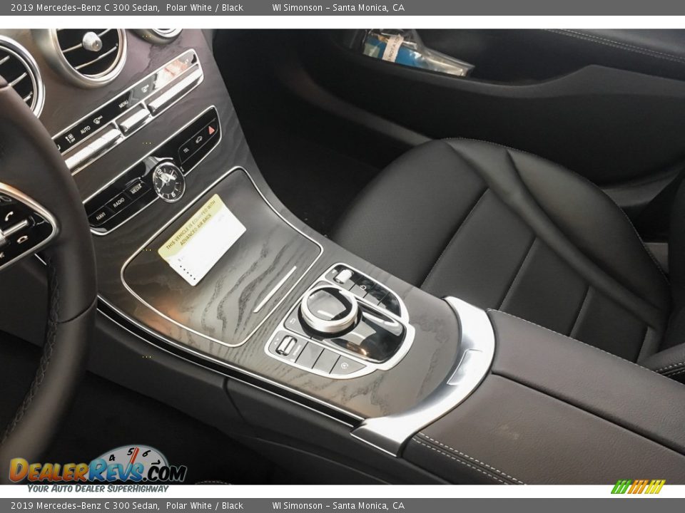 2019 Mercedes-Benz C 300 Sedan Polar White / Black Photo #7