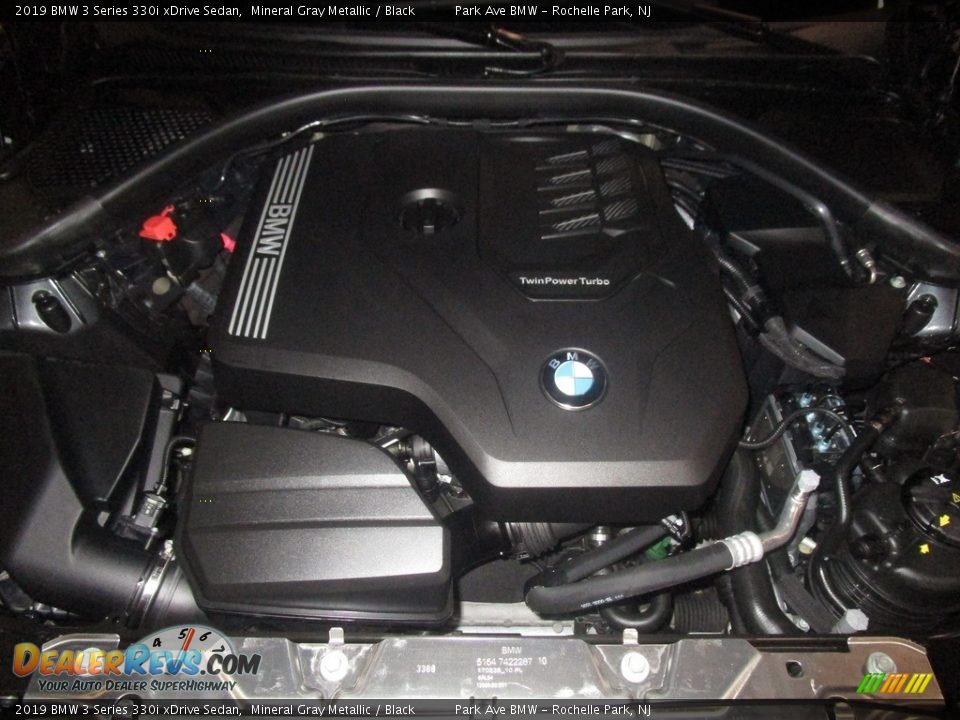 2019 BMW 3 Series 330i xDrive Sedan Mineral Gray Metallic / Black Photo #27