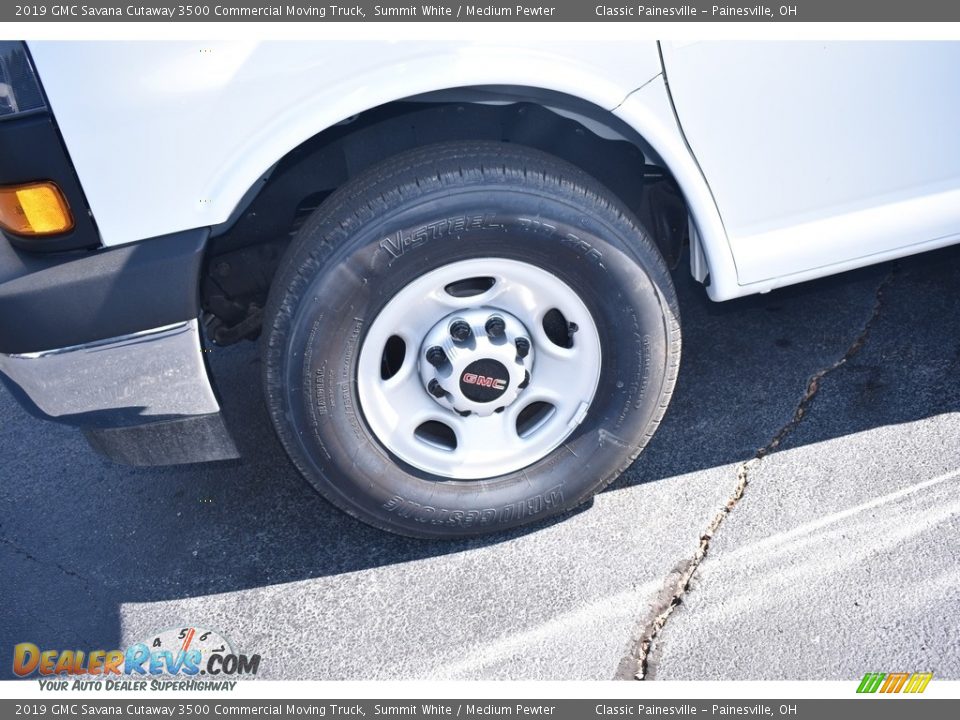 2019 GMC Savana Cutaway 3500 Commercial Moving Truck Summit White / Medium Pewter Photo #5