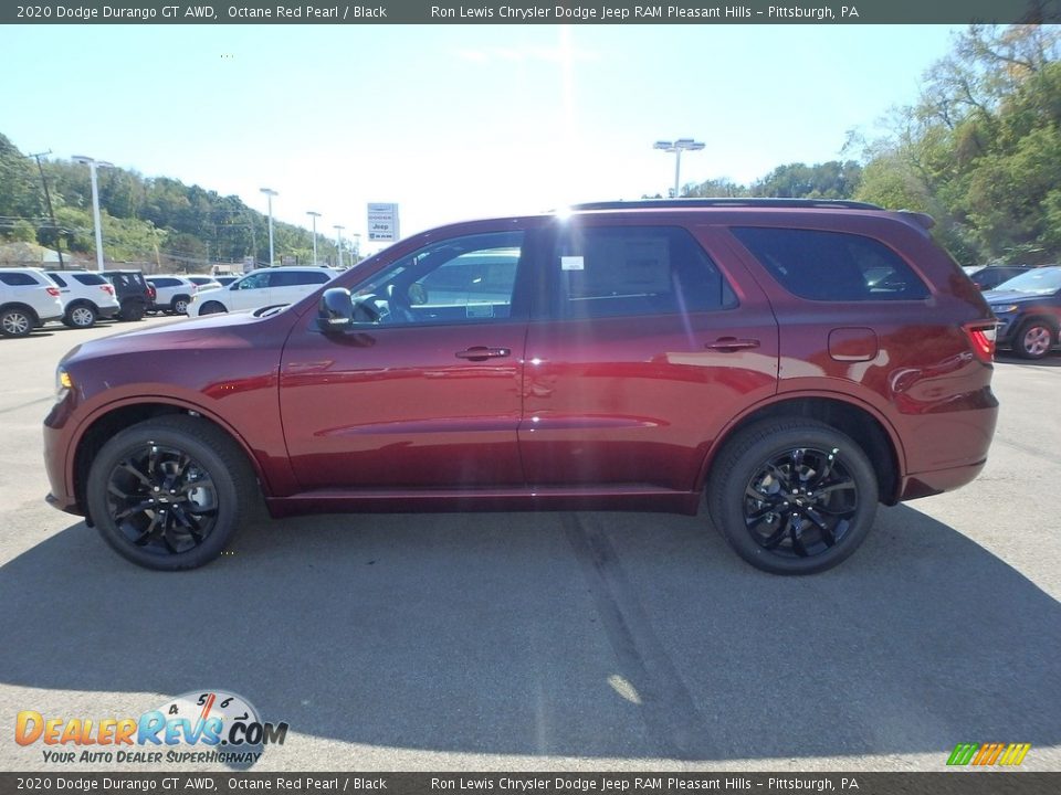 2020 Dodge Durango GT AWD Octane Red Pearl / Black Photo #2