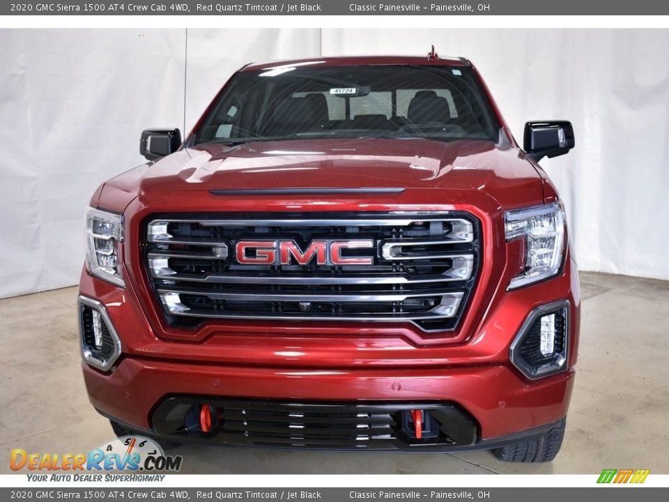 2020 GMC Sierra 1500 AT4 Crew Cab 4WD Red Quartz Tintcoat / Jet Black Photo #4