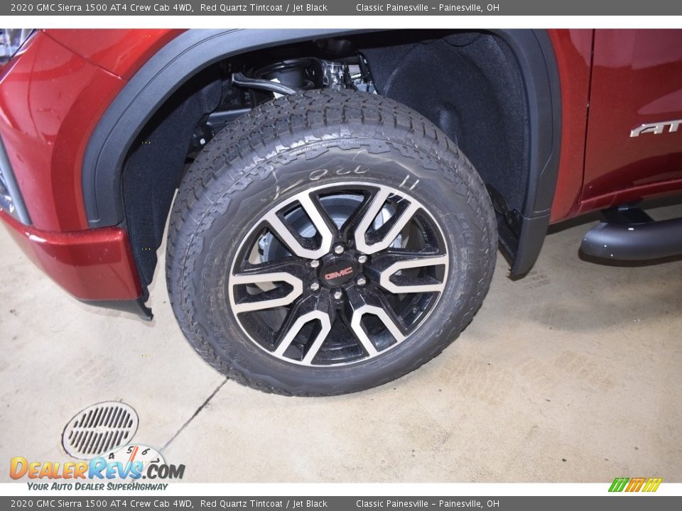 2020 GMC Sierra 1500 AT4 Crew Cab 4WD Red Quartz Tintcoat / Jet Black Photo #5