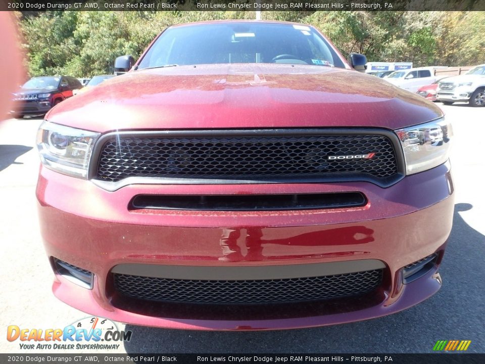 2020 Dodge Durango GT AWD Octane Red Pearl / Black Photo #9