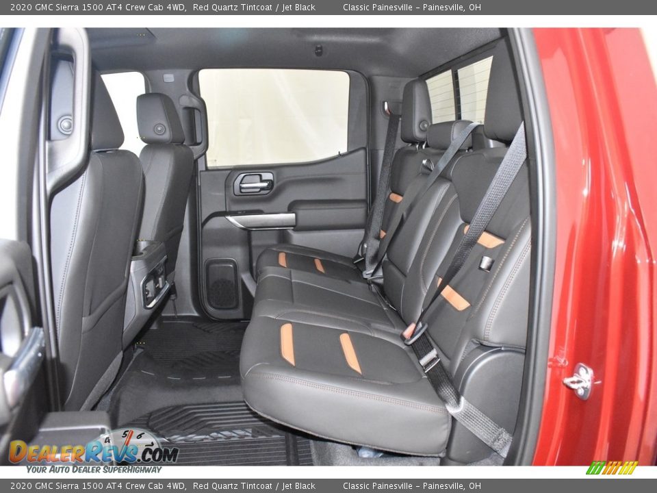 Rear Seat of 2020 GMC Sierra 1500 AT4 Crew Cab 4WD Photo #7