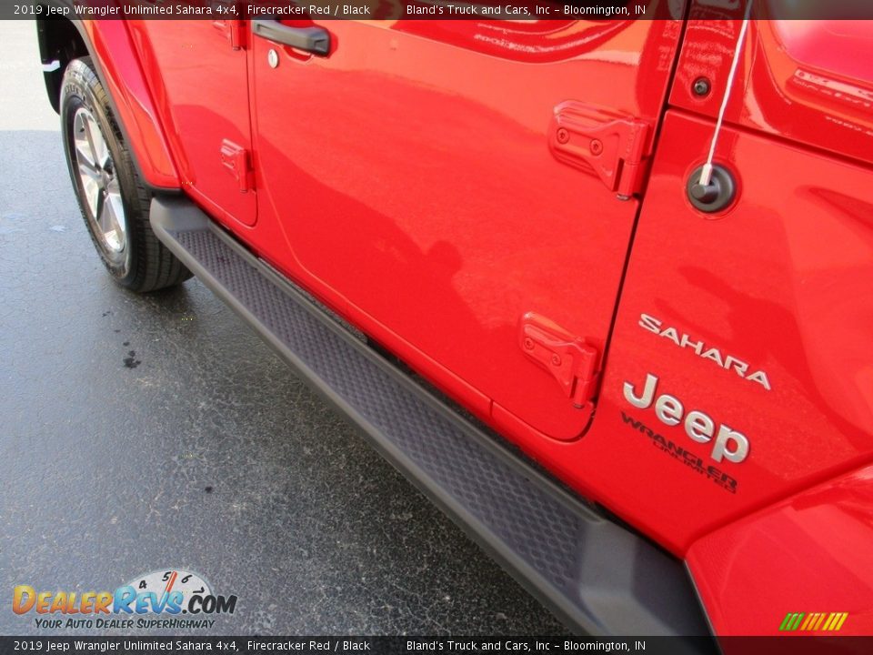 2019 Jeep Wrangler Unlimited Sahara 4x4 Firecracker Red / Black Photo #28