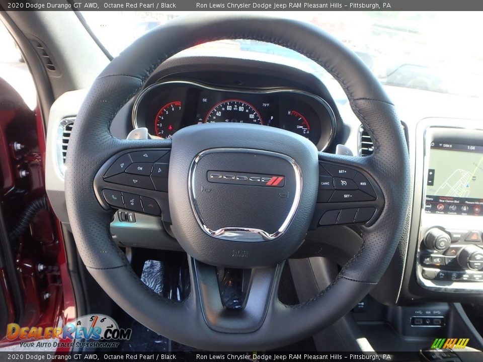 2020 Dodge Durango GT AWD Octane Red Pearl / Black Photo #18