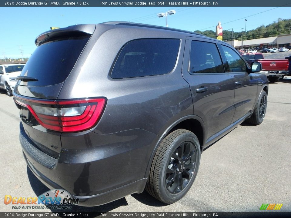 2020 Dodge Durango GT AWD Granite / Black Photo #6