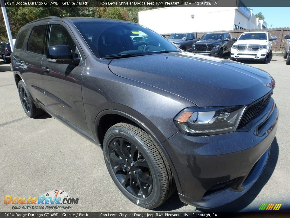 2020 Dodge Durango GT AWD Granite / Black Photo #8