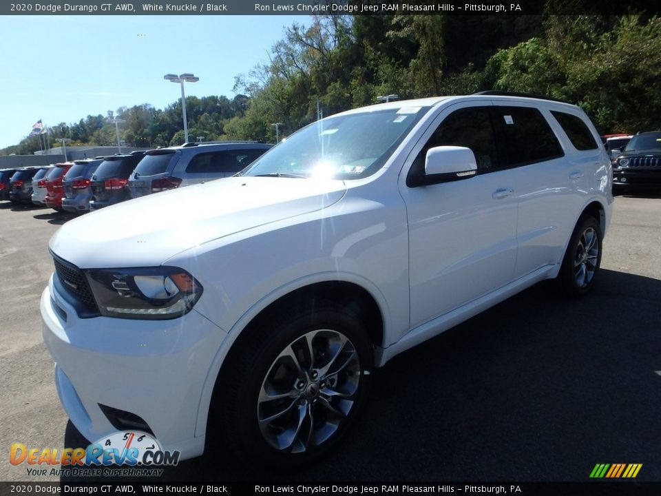 2020 Dodge Durango GT AWD White Knuckle / Black Photo #1