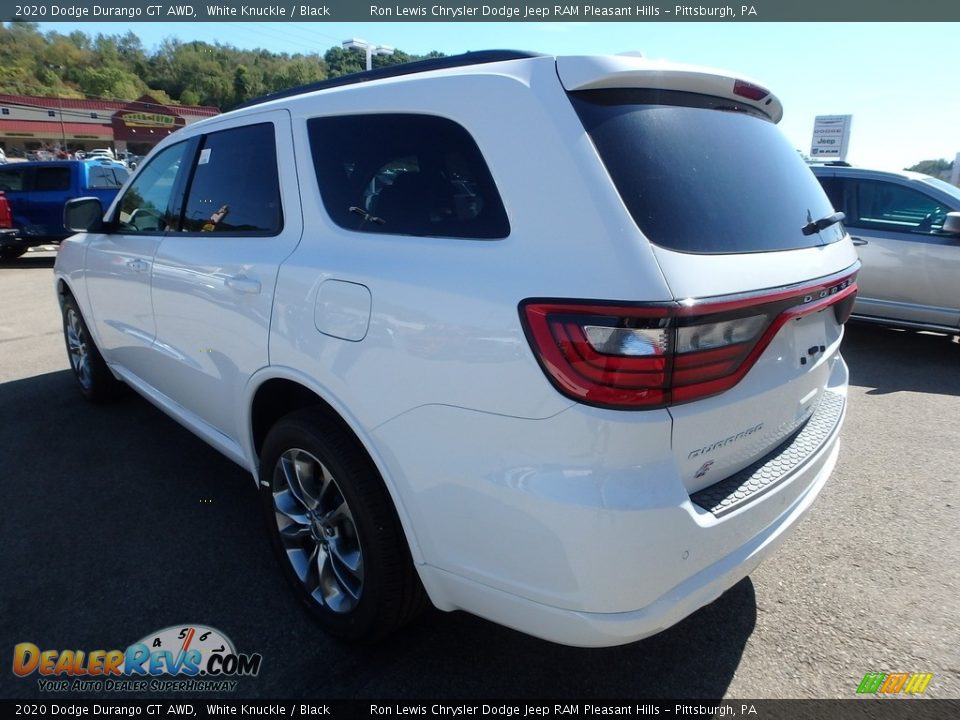 2020 Dodge Durango GT AWD White Knuckle / Black Photo #3