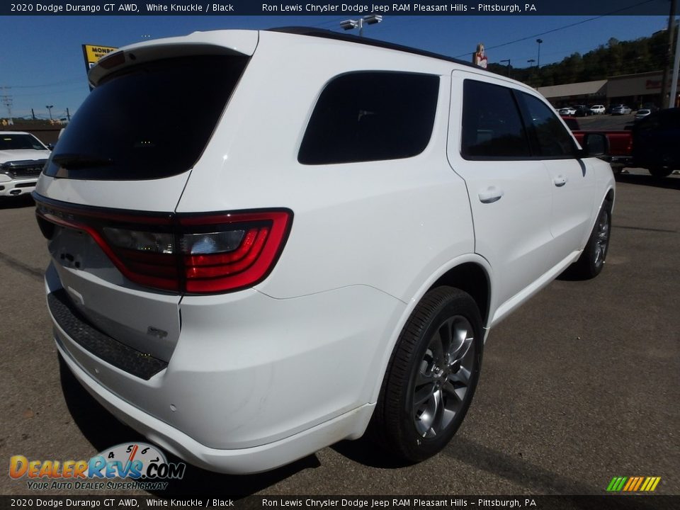 2020 Dodge Durango GT AWD White Knuckle / Black Photo #6