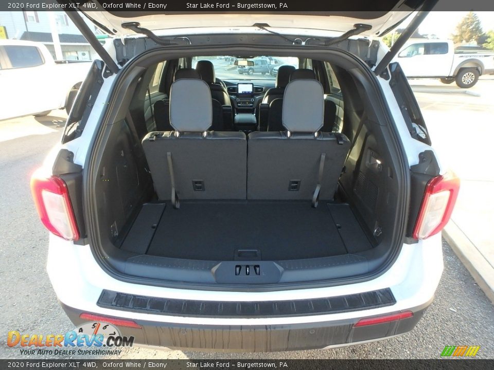 2020 Ford Explorer XLT 4WD Oxford White / Ebony Photo #7