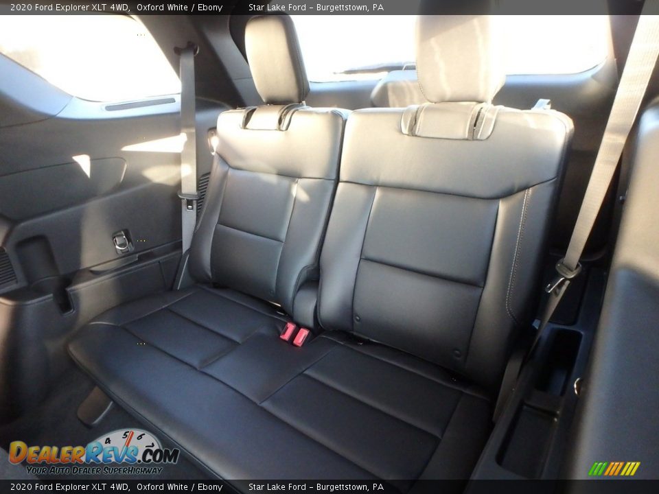 2020 Ford Explorer XLT 4WD Oxford White / Ebony Photo #15