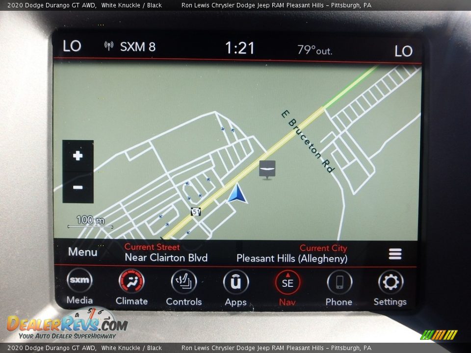 2020 Dodge Durango GT AWD White Knuckle / Black Photo #17