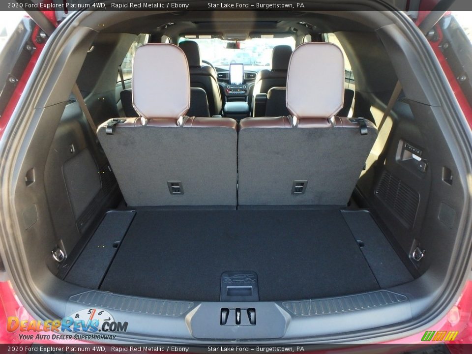 2020 Ford Explorer Platinum 4WD Rapid Red Metallic / Ebony Photo #7