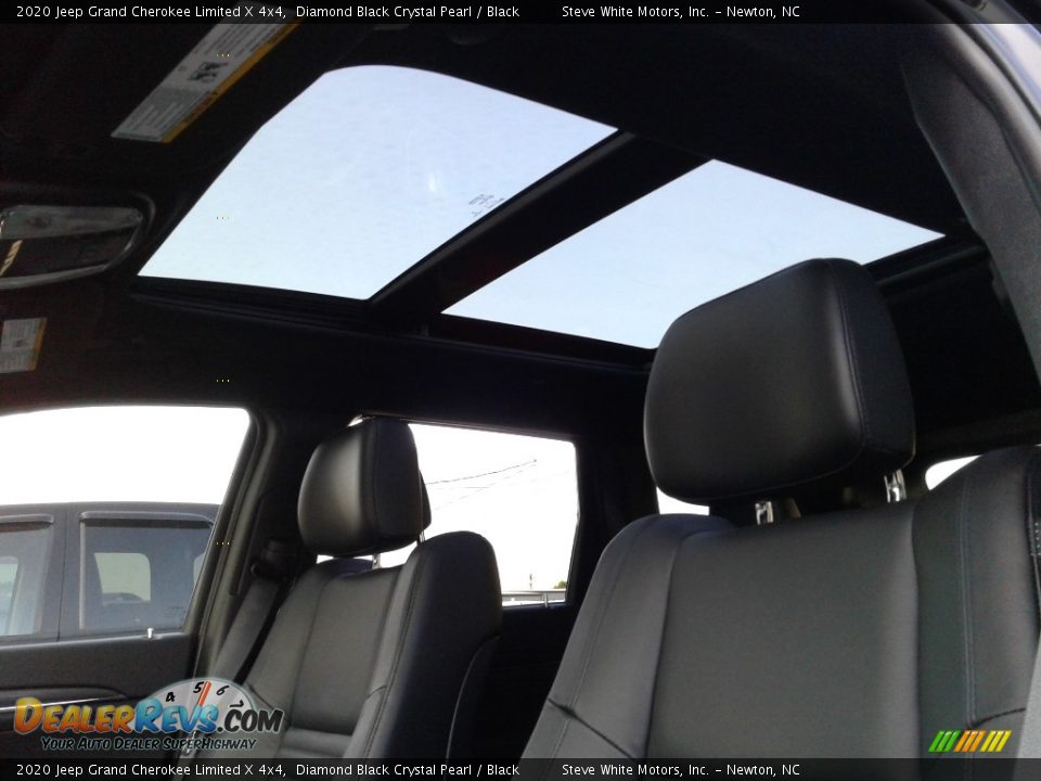 2020 Jeep Grand Cherokee Limited X 4x4 Diamond Black Crystal Pearl / Black Photo #35