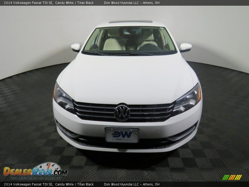 2014 Volkswagen Passat TDI SE Candy White / Titan Black Photo #3