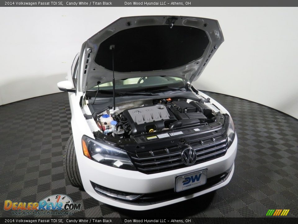 2014 Volkswagen Passat TDI SE Candy White / Titan Black Photo #4