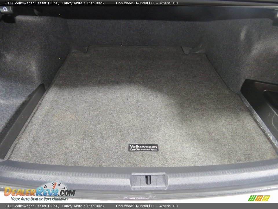 2014 Volkswagen Passat TDI SE Candy White / Titan Black Photo #12