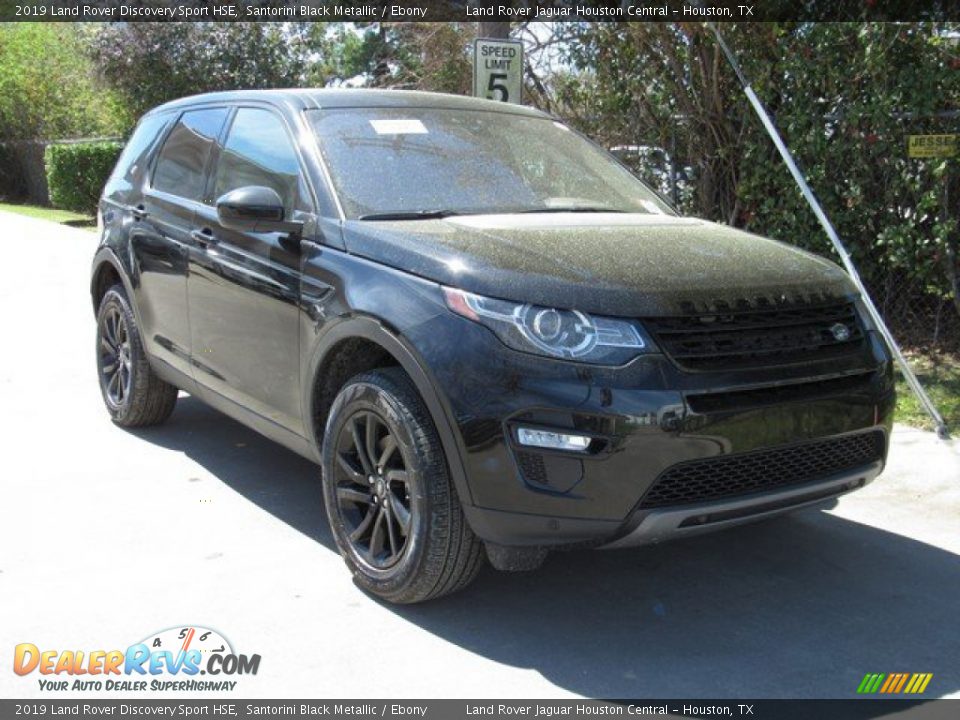 2019 Land Rover Discovery Sport HSE Santorini Black Metallic / Ebony Photo #2